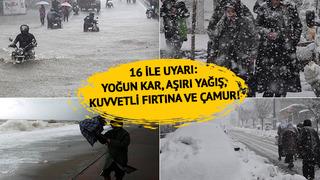 Bu 16 ilde yaşayanlar dikkat! Uyarılar peş peşe geliyor... Uzman isim açıkladı: 50 santim kar, aşırı yağış, kuvvetli fırtına ve çamur