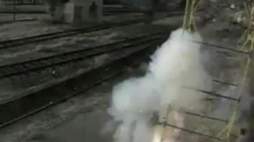 Korkun&ccedil; patlama!