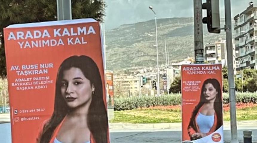 Sosyal medya bu belediye başkan adayını konuşuyor! Sloganıyla gündem oldu: Arada kalma yanımda kal