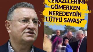 Lütfü Savaş ne diyeceğini bilemedi! Hatay'daki depremzede kadından tepki: Ben cenazelerimi gömerken sen neredeydin?