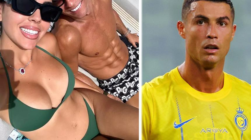 Ronaldo'nun futbolu bırakacağı tarihi açıkladı! Kız arkadaşı Georgina Rodriguez ağzından mı kaçırdı?