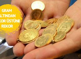 Altında yükseliş devam ediyor: Bir rekor haberi de gram altından geldi! Gram altın ne kadar oldu?
