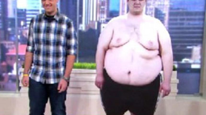 Bir yılda tam 98 kilo verdi!