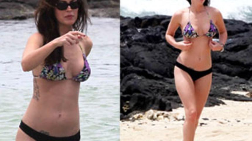 Megan Fox yine Hawaii'de