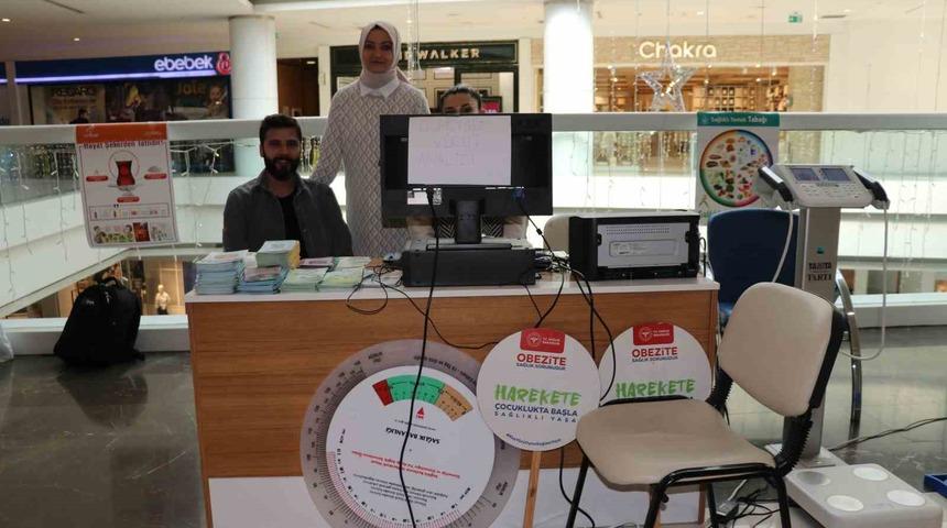 Van’da obezite ile mücadele standı kuruldu