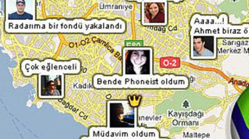 Foursquare&rsquo;e t&uuml;rk&ccedil;e alternatif: Phoneist