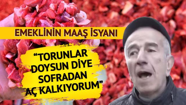 84 yaşında, 12 bin lira maaşı var! Et kuyruğundaki sözleriyle gündem oldu: Sofradan aç kalkıyorum, torunlar doysun diye...
