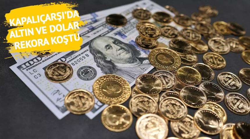 Kapalıçarşı’da altın ve dolar hareketliliği! Rekor üstüne rekor kırılıyor! Yatırımcılar yönünü fiziki alıma çevirdi: Makas açıldı…