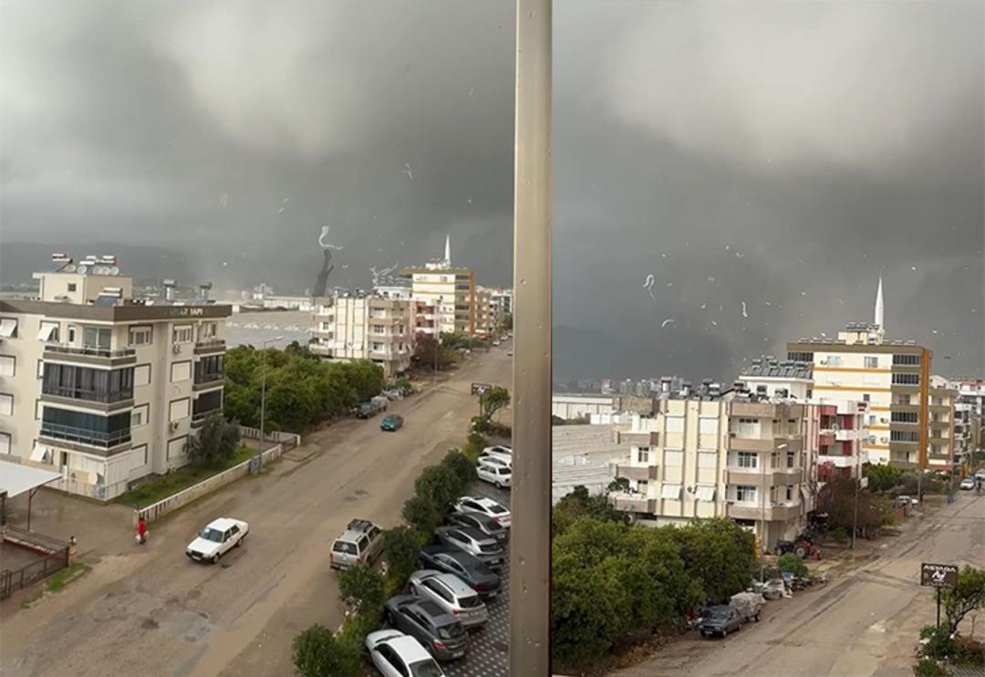 Antalya'da hortum hayatı fel&ccedil; etti! Seralar zarar g&ouml;rd&uuml;, &ccedil;ok sayıda ev ve iş yerinde hasar oluştu: 6 kişi yaralandı