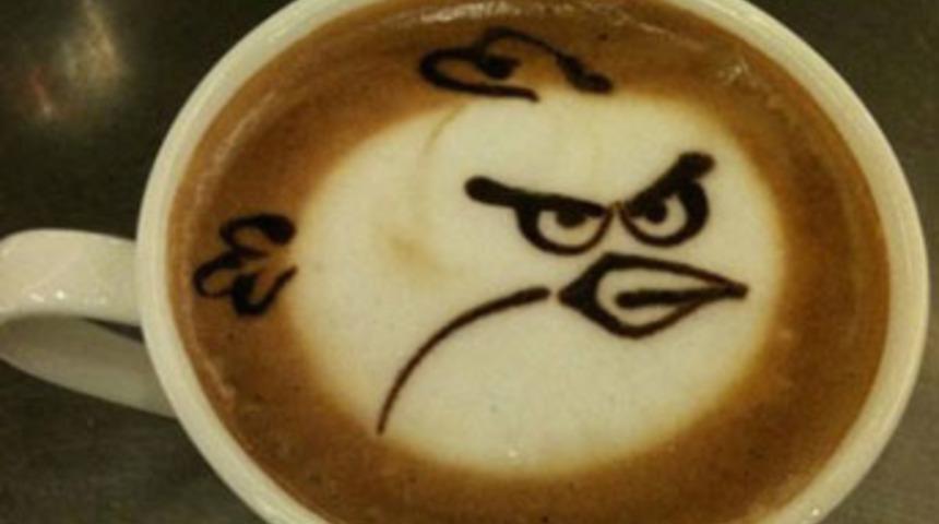 Angry Birds Starbucks&rsquo;a u&ccedil;uyor!