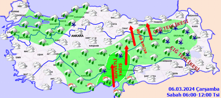 Kuvvetli yağış ve kar... 11 il için sarı kodlu uyarı! İstanbul, Ankara, İzmir'de hava nasıl? Meteoroloji'den son dakika 6 - 10 Mart hava durumu G1