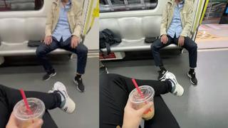 Metroda tacize uğradığı anları paylaştı! Sosyal medyada yer yerinden oynadı... 'Bana bakıp cinsel organına dokundu' 