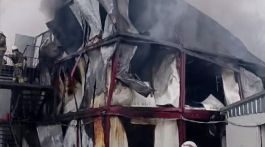 İTÜ Maslak kampüsündeki inşaat alanında çıkan yangın kontrol altına alındı