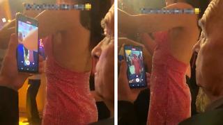 Bir saniye bile başka bir yere bakmadı! Karısının dansını çeken yaşlı adam sosyal medyada gündem yarattı... 'Yanında kıyametler kopuyor'