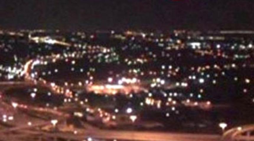 Canlı yayında UFO paniği