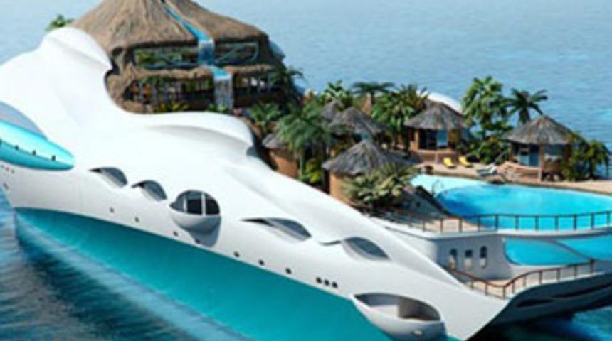 Bu bir ada değil, yat