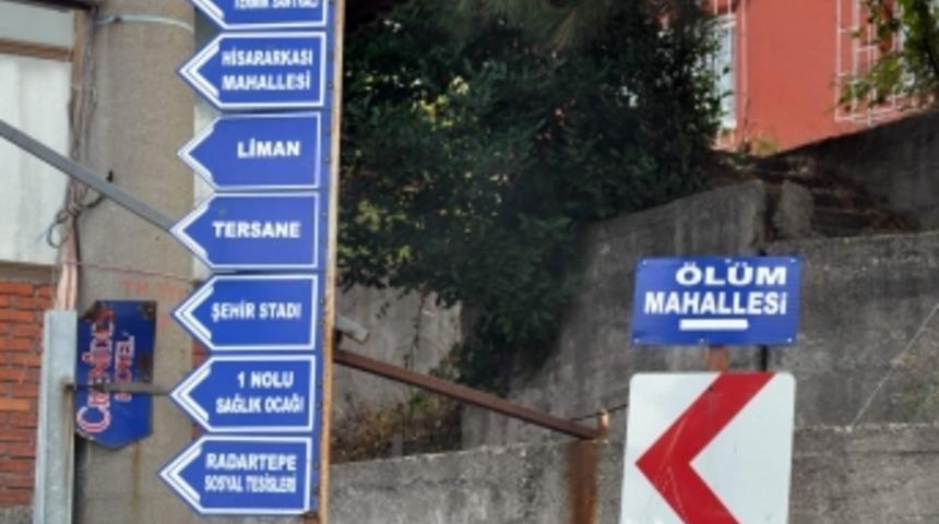 &Ouml;l&uuml;m mahallesi&rsquo;ne gider