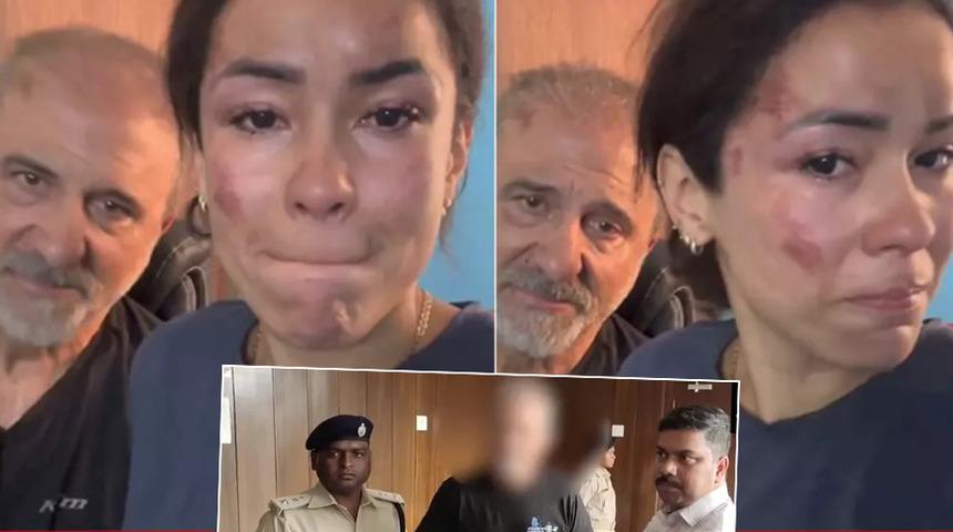 Hindistan'da 7 farklı adamın tecavüzüne uğramıştı... Gezgin çift tazminatı kabul etti!