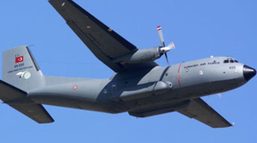 T&uuml;rk yardım u&ccedil;ağına ateş a&ccedil;ıldı