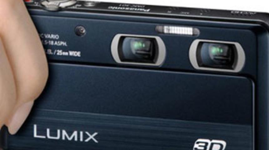 Panasonic&rsquo;ten 3D kompakt fotoğraf makinesi