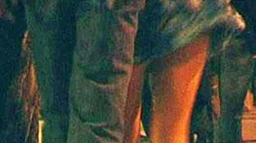 Polis tacizciyi bulamayınca...