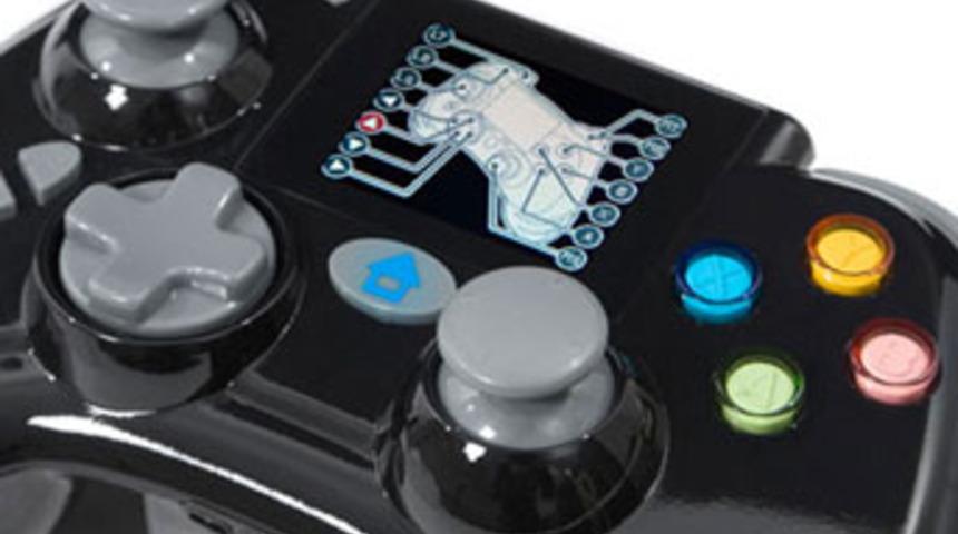 LCD ekranlı gamepad