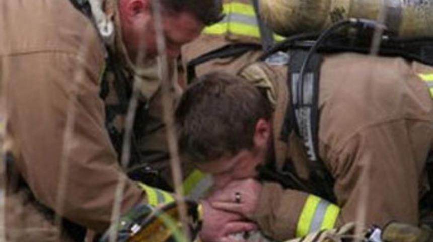 K&ouml;peğe suni teneff&uuml;s yaptılar!