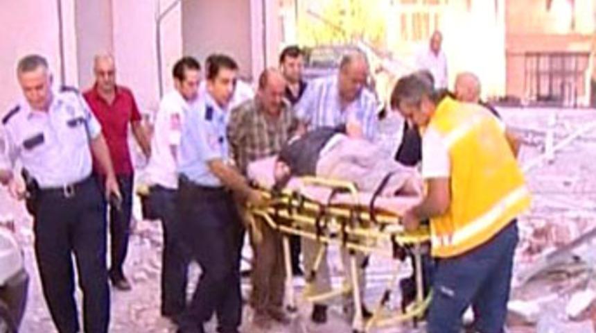 Ankara'da bir apartmanda patlama