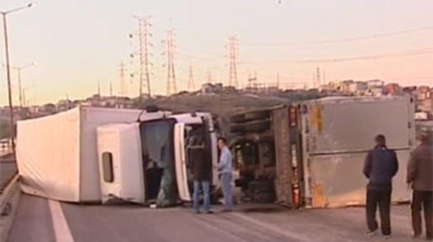 İstanbul'da trafik kilit