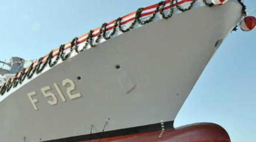 İlk milli savaş gemimiz denize indi