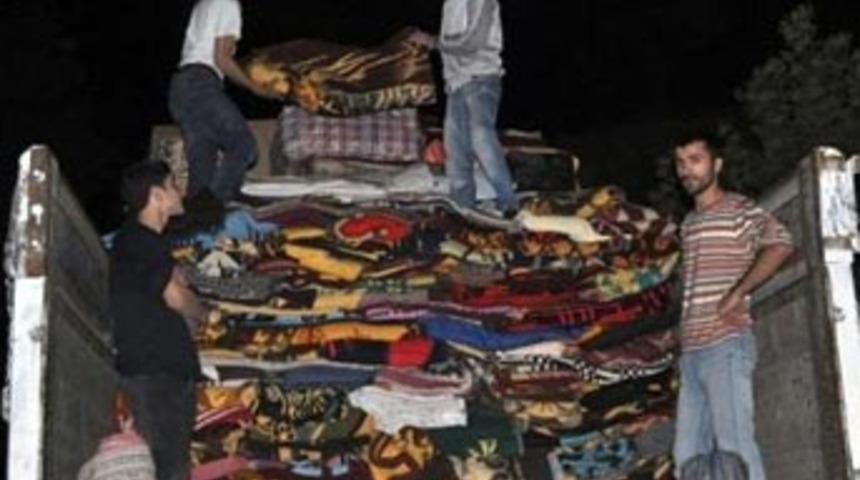 İlk dış yardım onlardan geldi!