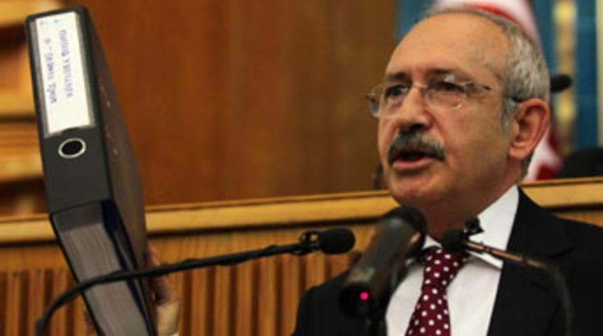 Kılı&ccedil;daroğlu 'k&ouml;stebek bakan'ı a&ccedil;ıkladı