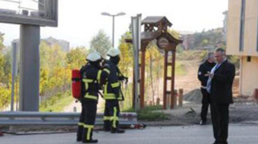 Petrol çalarken, doğalgaz hattını deldiler