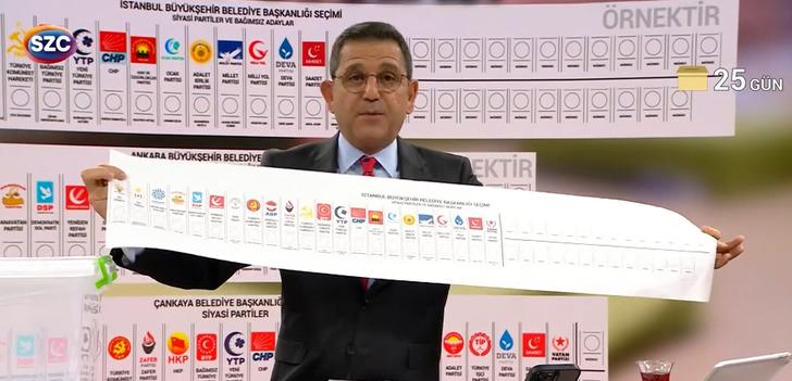Fatih Portakal’dan canlı yayında oy kullanma provası! İlginç anlar yaşandı: ‘Çarşaf gibi 3 tane oy pusulası var’ G2
