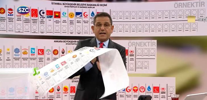 Fatih Portakal’dan canlı yayında oy kullanma provası! İlginç anlar yaşandı: ‘Çarşaf gibi 3 tane oy pusulası var’ G4