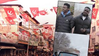 Yozgat'ta yaşayan siyahiler, Yeniden Refah Partisi adayına oy istedi! Sosyal medya onları konuşuyor: Sudan'da doğdum Yozgat'ta okuyorum!