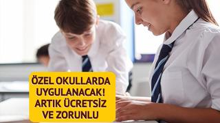 MEB'den son dakika duyurusu! Bütün özel okulları kapsıyor, veliler şimdiden sevindi: Önümüzdeki sene ücretsiz ve zorunlu olacak