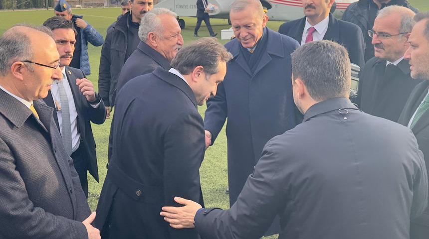 Cumhurbaşkanı Erdoğan'a Elazığ’da dikkat çeken karşılama! Mehmet Ağar da oradaymış…