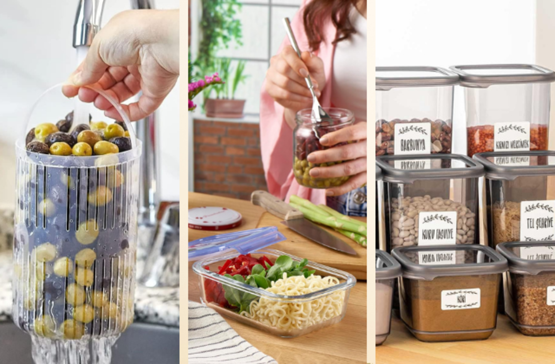 Her evin olmazsa olmazı uzun ömürlü ve sağlıklı saklama kapları