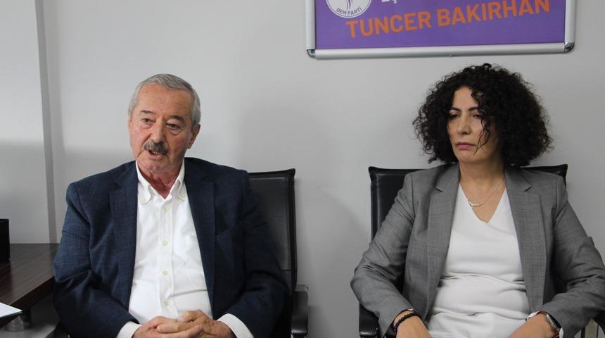 DEM Parti İzmir adayları: "Cemil Tugay bizimle fotoğraf vermek istemedi"