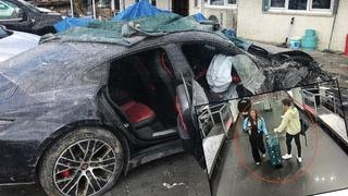 Porsche ve ATV'nin son hali dehşeti gözler önüne serdi! Türkiye bu kazayı konuşuyor... Yazar Eylem Tok ve oğlu Mısır'a kaçmıştı
