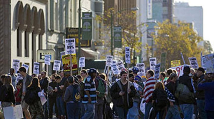 Eylemcilerin yeni hedefi Washington