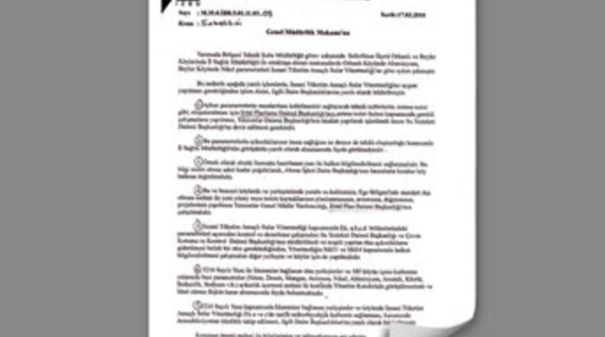 İzmirliler arsenikli su i&ccedil;miş!