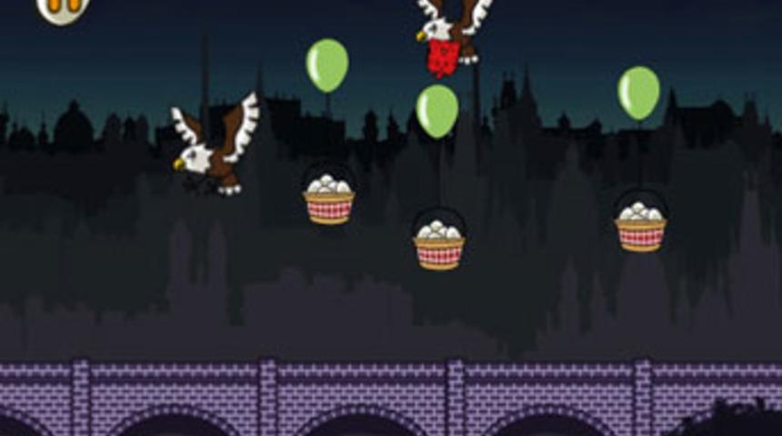 Angry Birds &ccedil;akması oyun: Hungry Cats!