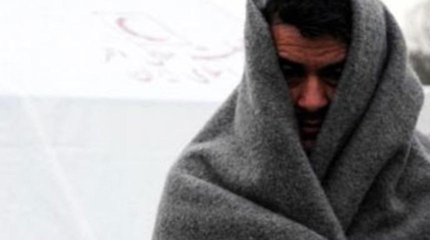 Deprem b&ouml;lgesinde kar bekleniyor