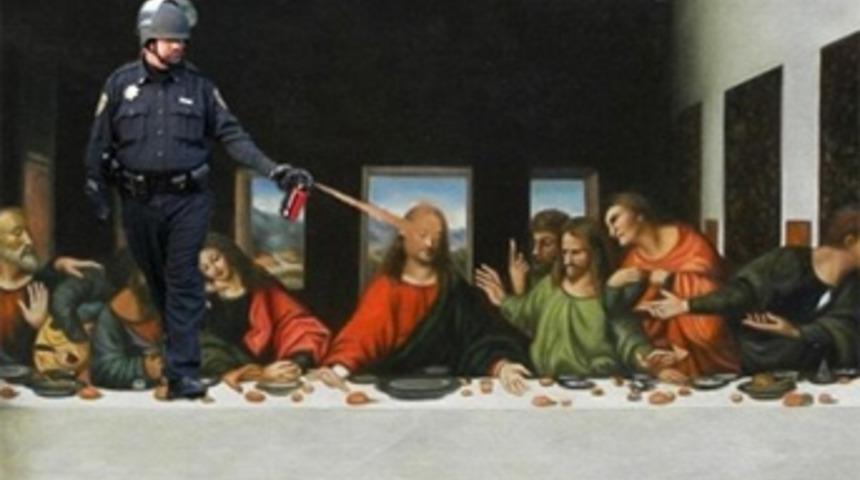 Gazcı polisten böyle intikam aldılar