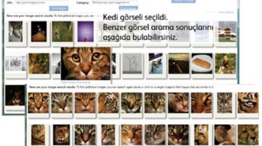 G&ouml;rselden g&ouml;rsel arama buluşu