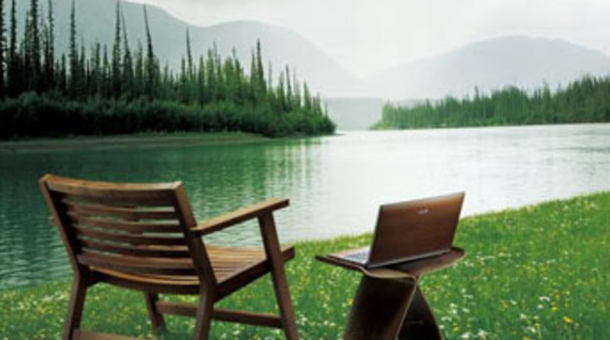 Asus, bambudan notebook yaptı