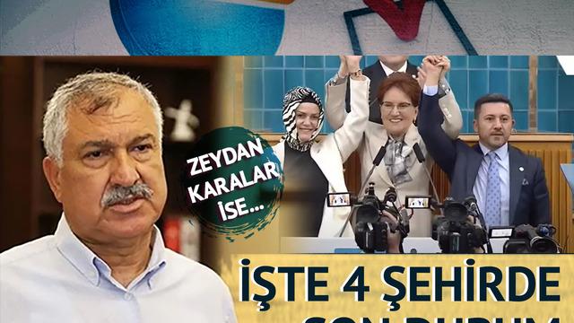 İYİ Parti o ilde ipi göğüslemek üzere! Adana'da ise son durum belli oldu: İşte 4 şehirde son durum