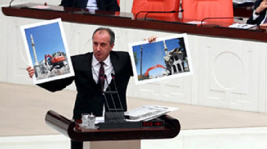 İnce'den yıkılan cami iddiası!